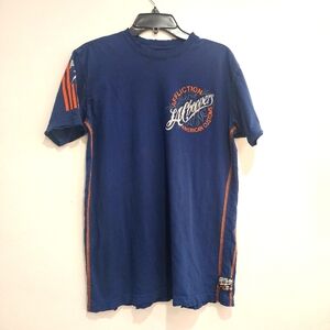 Affliction Chopper Blue Short Sleeve Tee